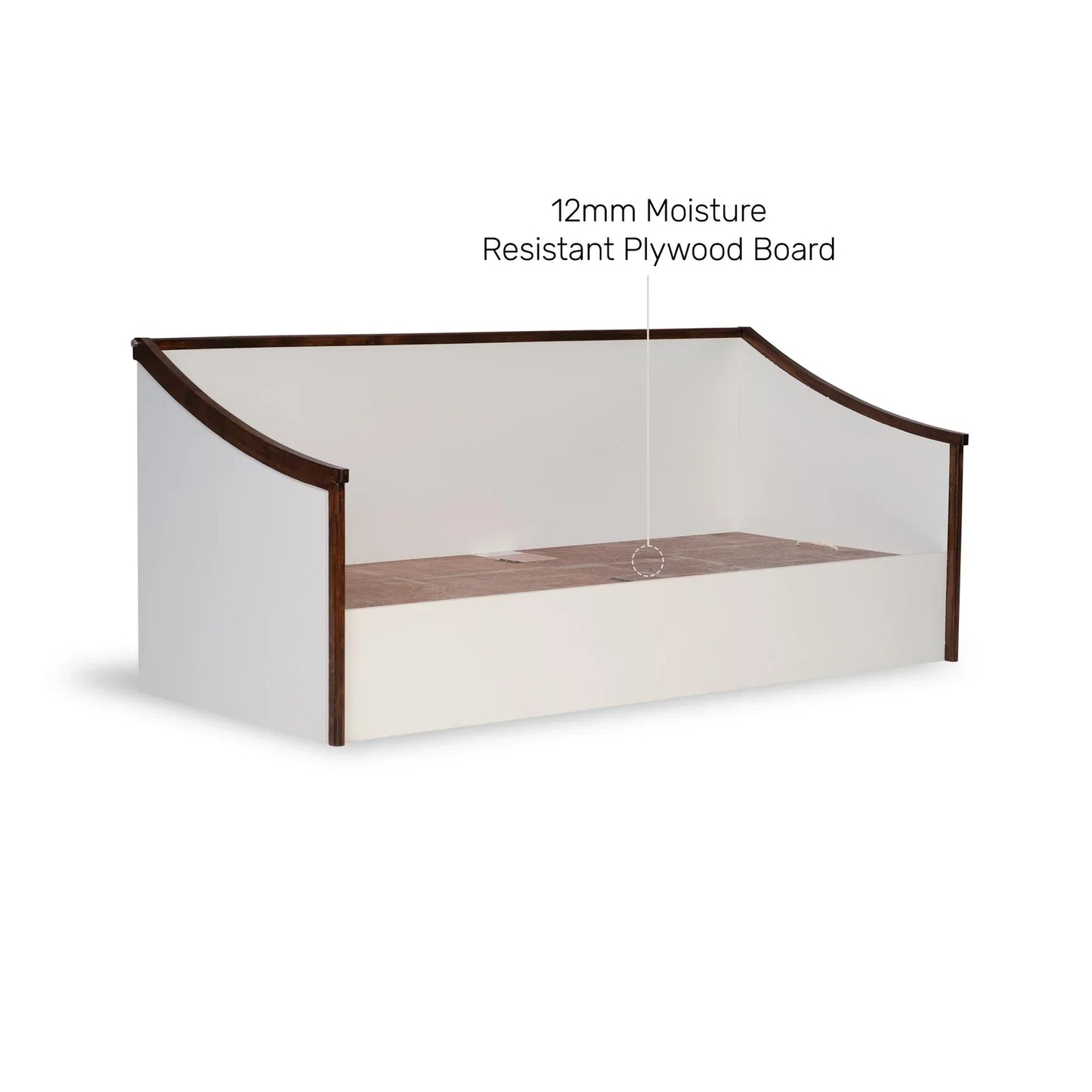 Diwan with Mattress and Box Storage