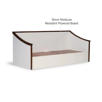 Diwan with Mattress and Box Storage