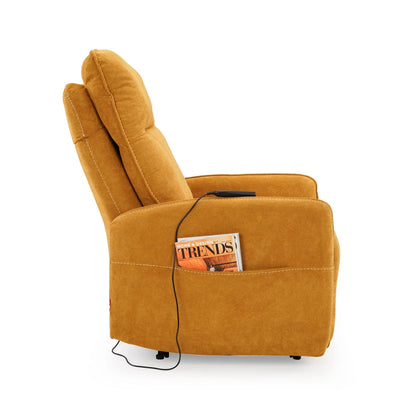 Tweed 1 Seater Power Recliner with Massager