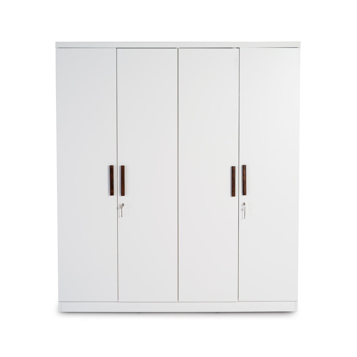 4 Door Wardrobe in Frosty White