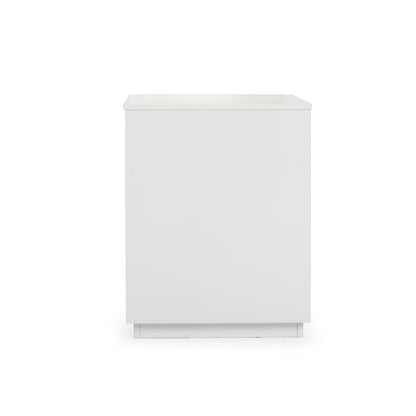 Study Desk in Frosty White Finish