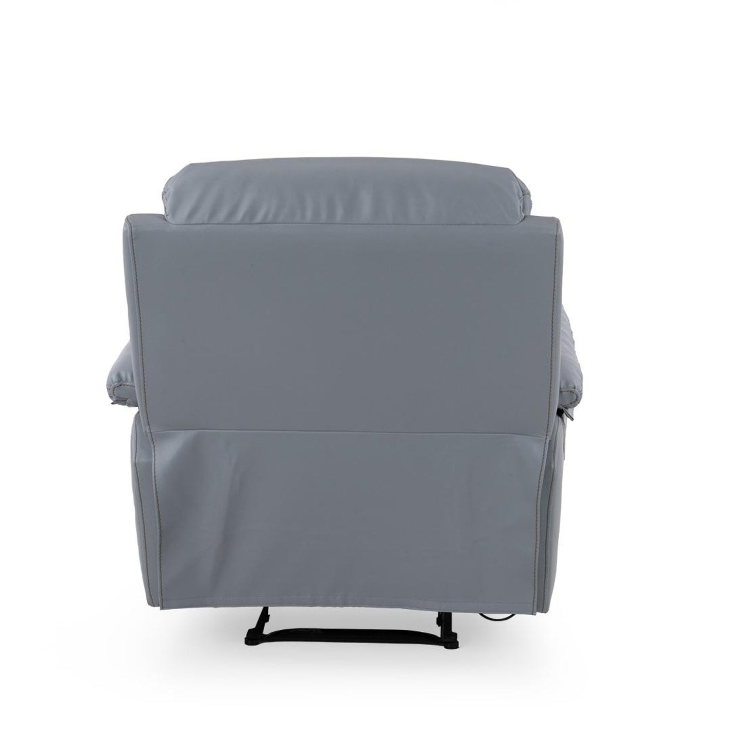 Leatherette 1 Seater Manual Reclining Sofa