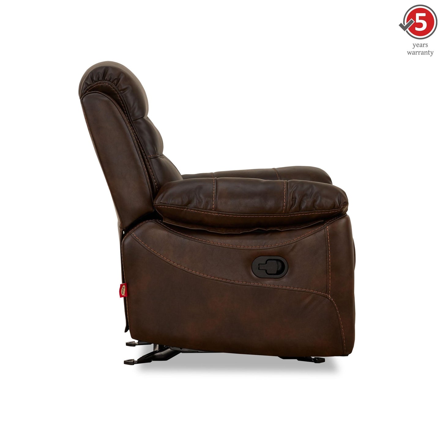 Nappa Aire Leather 1 Seater Recliner with Rocker