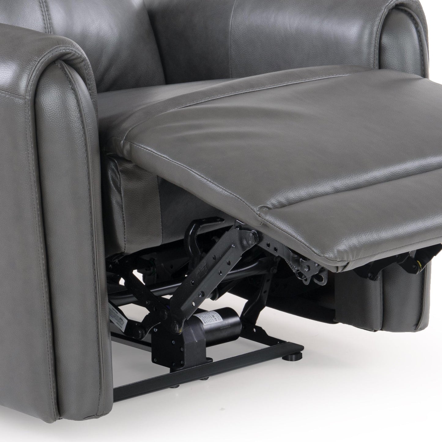 Leather 1 Seater Power Recliner with Charging Ports
