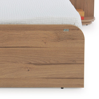 Single Bed with Storage Headboard Extensions
