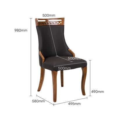 6 Seater Dining Set with Marble Finished Top