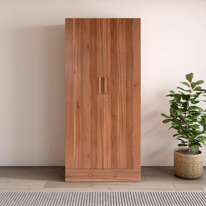 2 Door Wardrobe with External Drawer