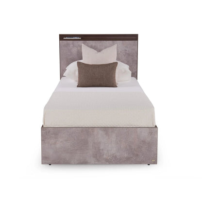 Single Bed with Storage Headboard