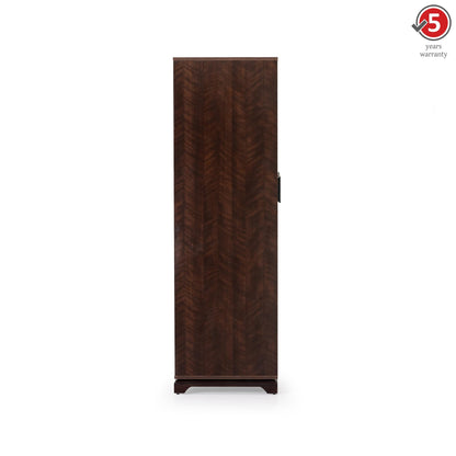 3 Door Wardrobe in Omaha Cherry Finish