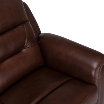 Leather 2 Seater Power Recliner with 2 USB Ports