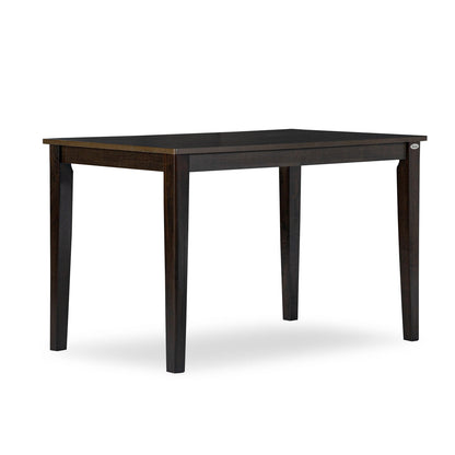 Veneer 4 Seater Dining Set in Coffee Brown