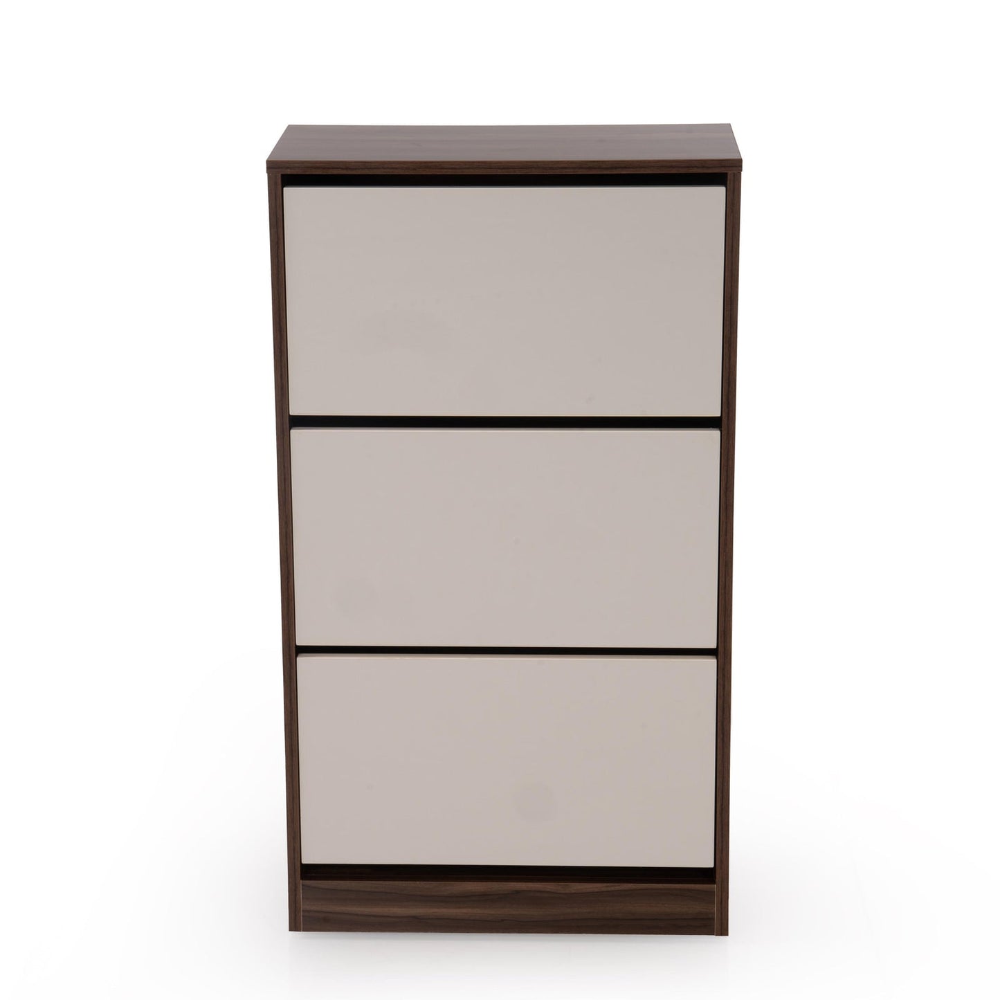 Shoe Cabinet with Pull-Down Drawers