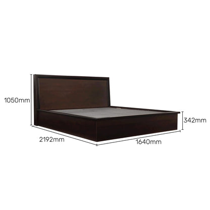 Queen Size Bed with Hydraulic Storage