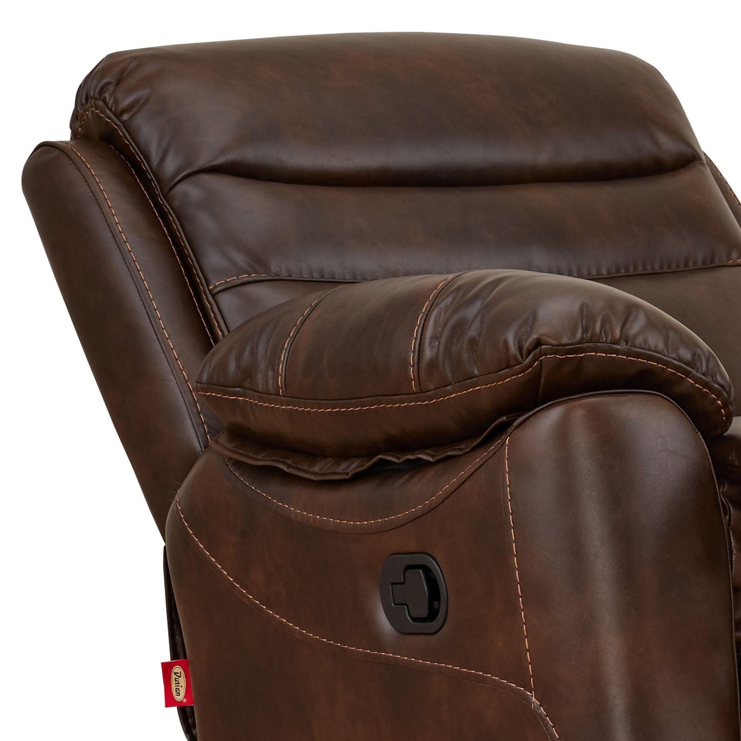 Nappa Aire Leather 1 Seater Recliner with Rocker