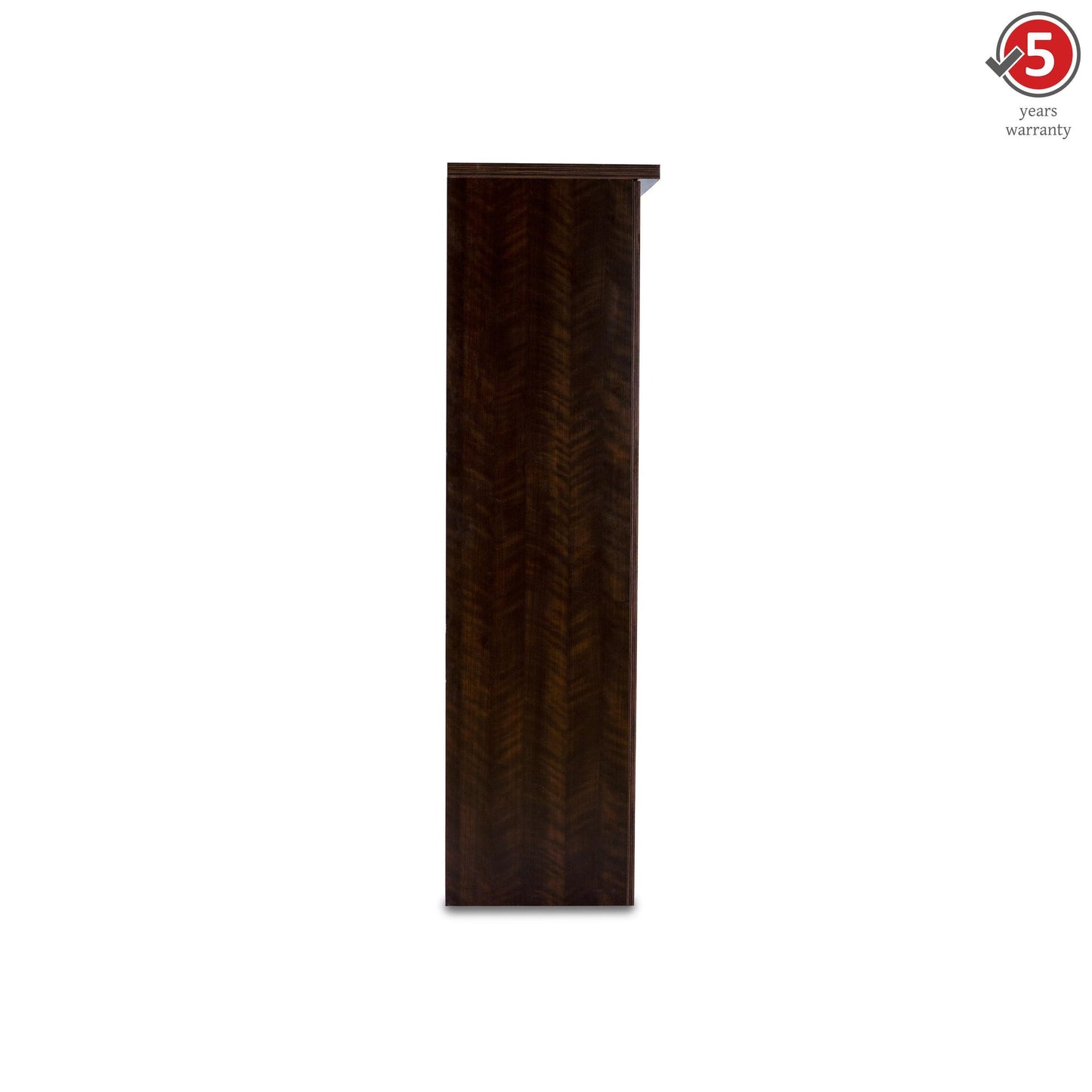 4 Door Wardrobe in Dark Cherry Finish