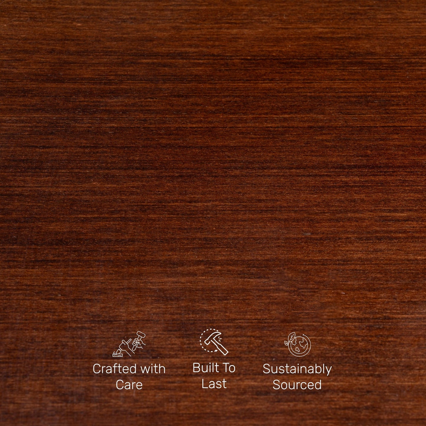 Veneer TV Unit in Dark Oak Finish