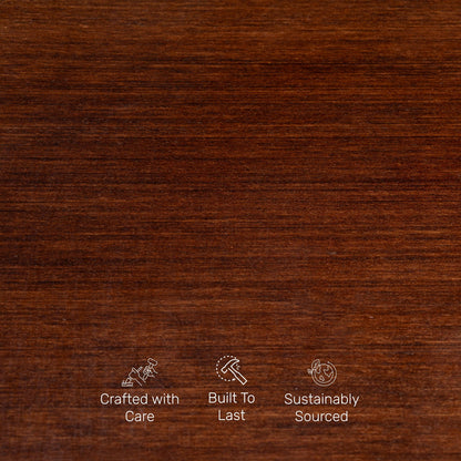 Veneer TV Unit in Dark Oak Finish