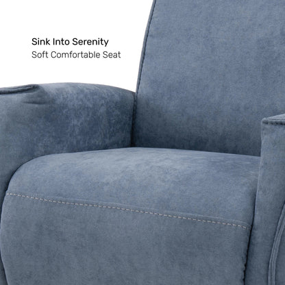 Tweed 1 Seater Power Swivel Recliner
