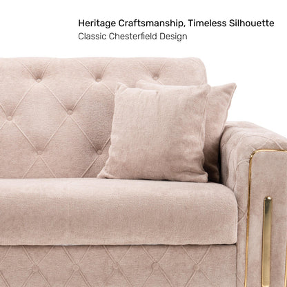 Fabric 1 Seater Sofa in Smokey Taupe