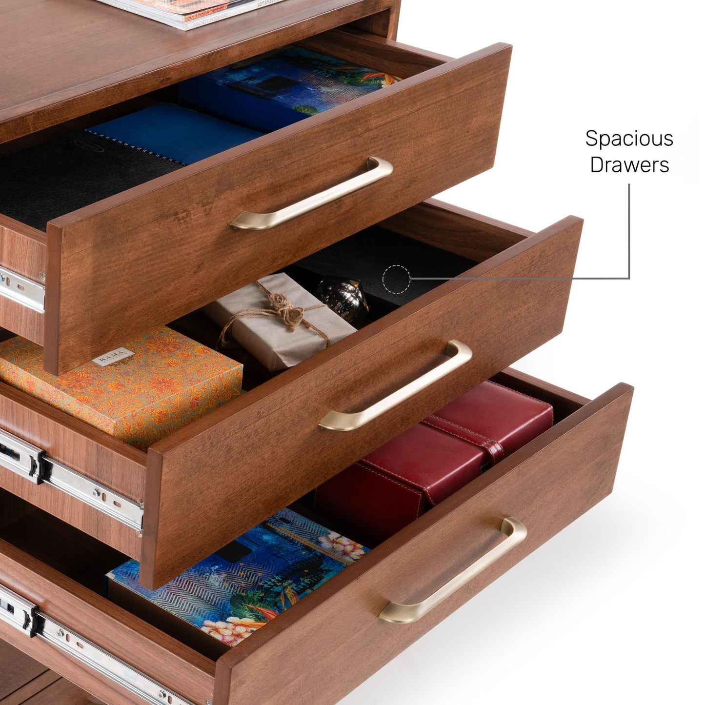 Chest of Drawers in Danish Teak Finish
