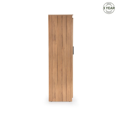2 Door Wardrobe in Brentwood Oak Finish