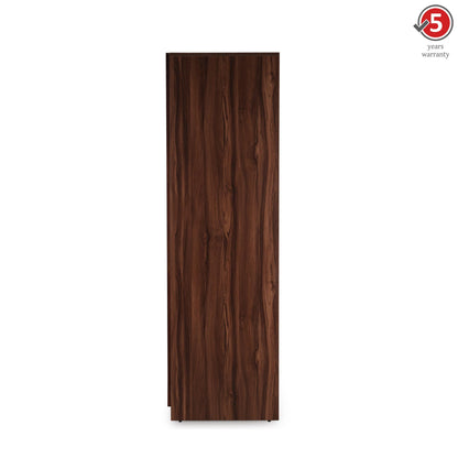 Veneer 4 Door Wardrobe in Walnut Finish