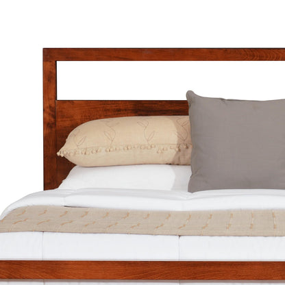Solid Wood Queen Size Bed with Box Storage