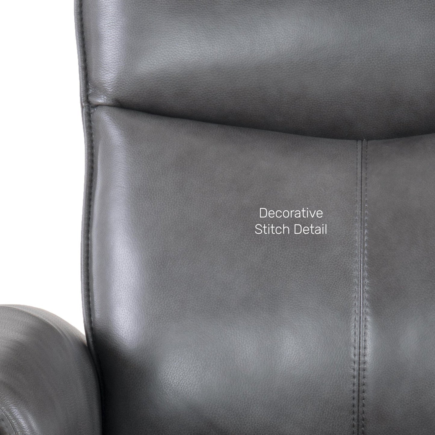 Leather 1 Seater Power Recliner with Charging Ports