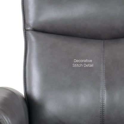 Leather 1 Seater Power Recliner with Charging Ports