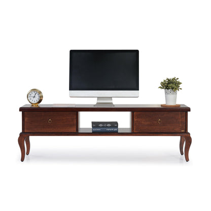 Veneer TV Unit in Walnut Finish