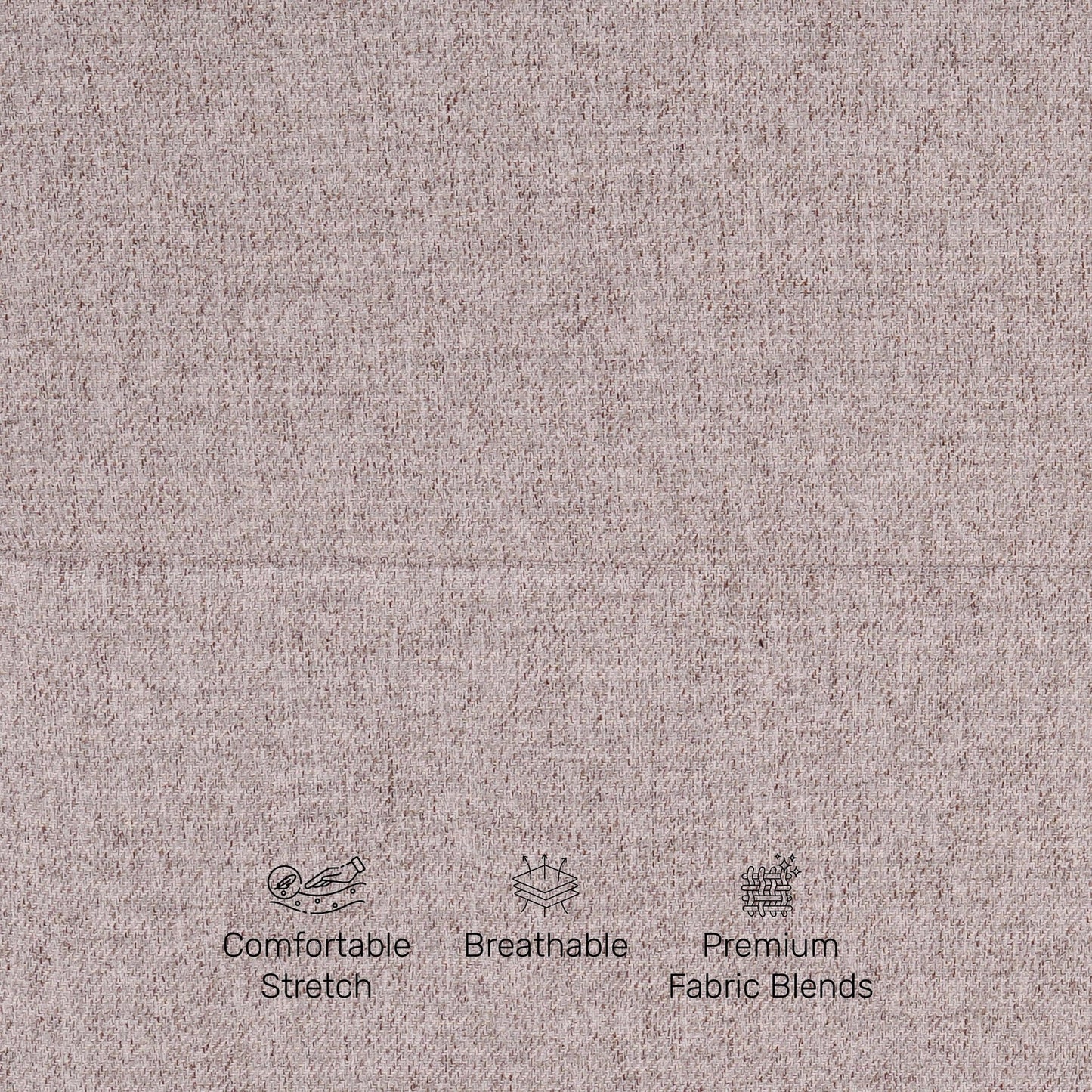 Tweed 3 Seater Reclining Sofa in Beige