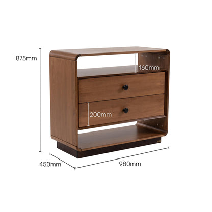 Chest of Drawers in Danish Teak Finish