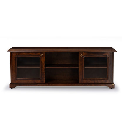 Veneer TV Unit in Dark Oak Finish