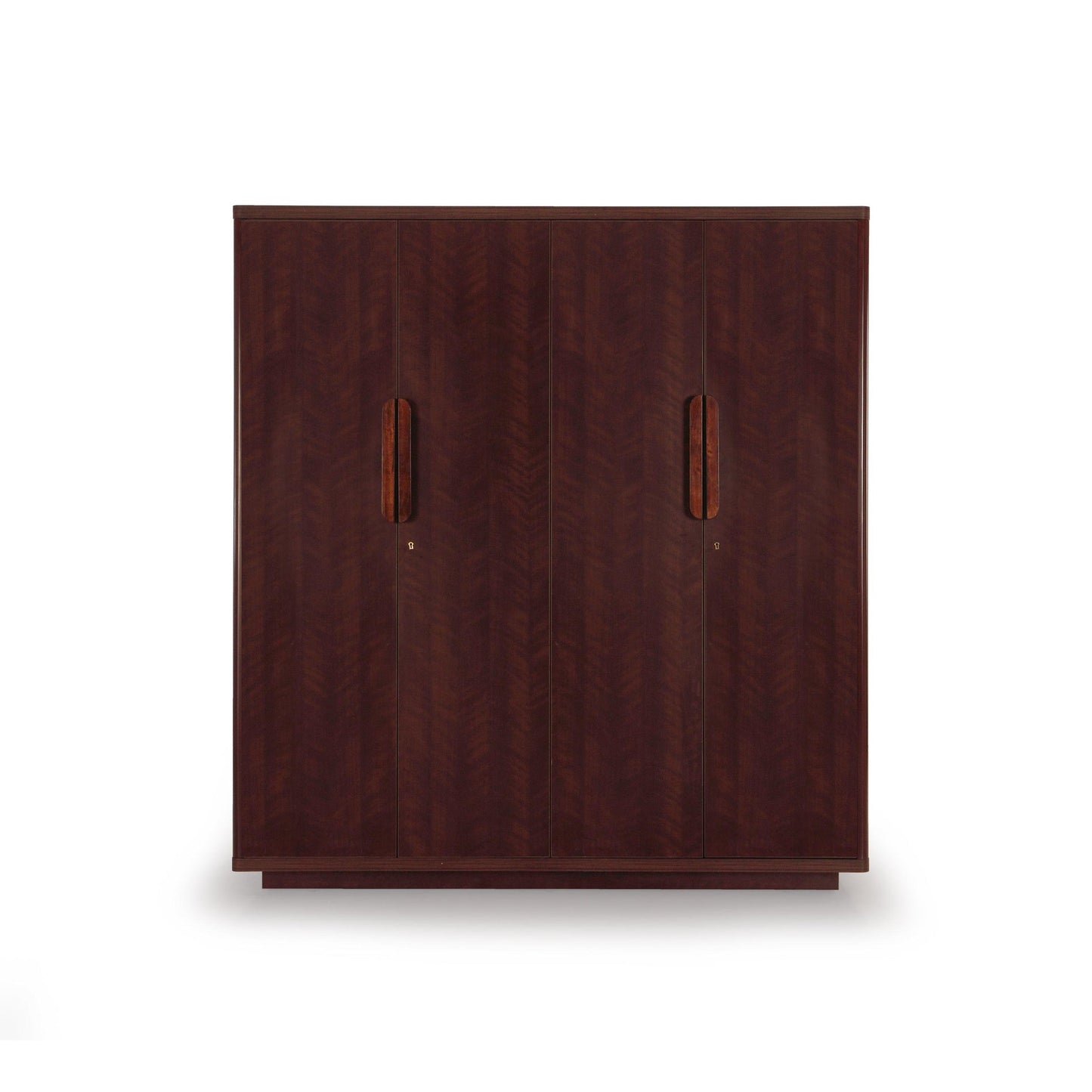 4 Door Wardrobe in Omaha Cherry Finish