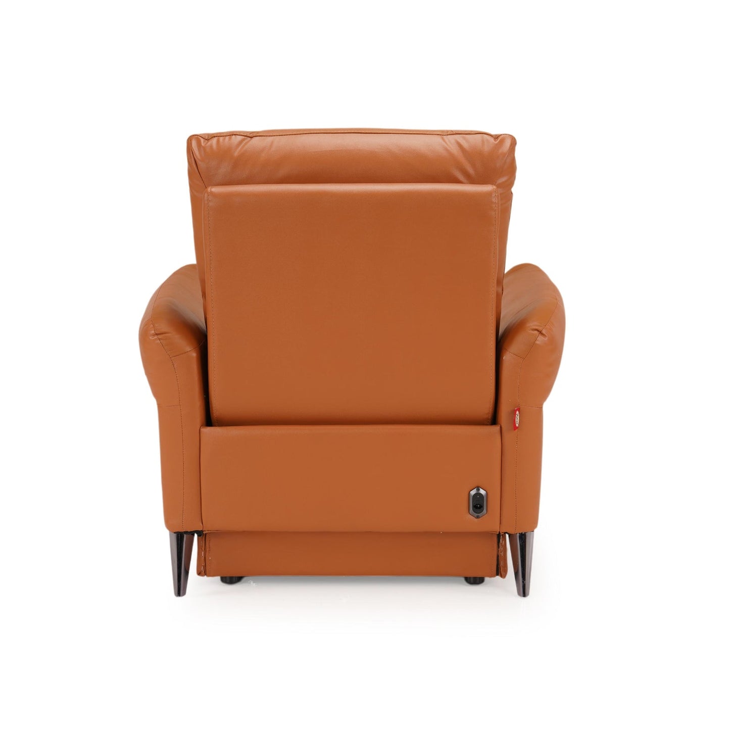 Leather 1 Seater Power Recliner with Charging Ports
