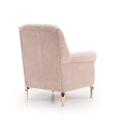 Fabric 1 Seater Sofa in Smokey Taupe