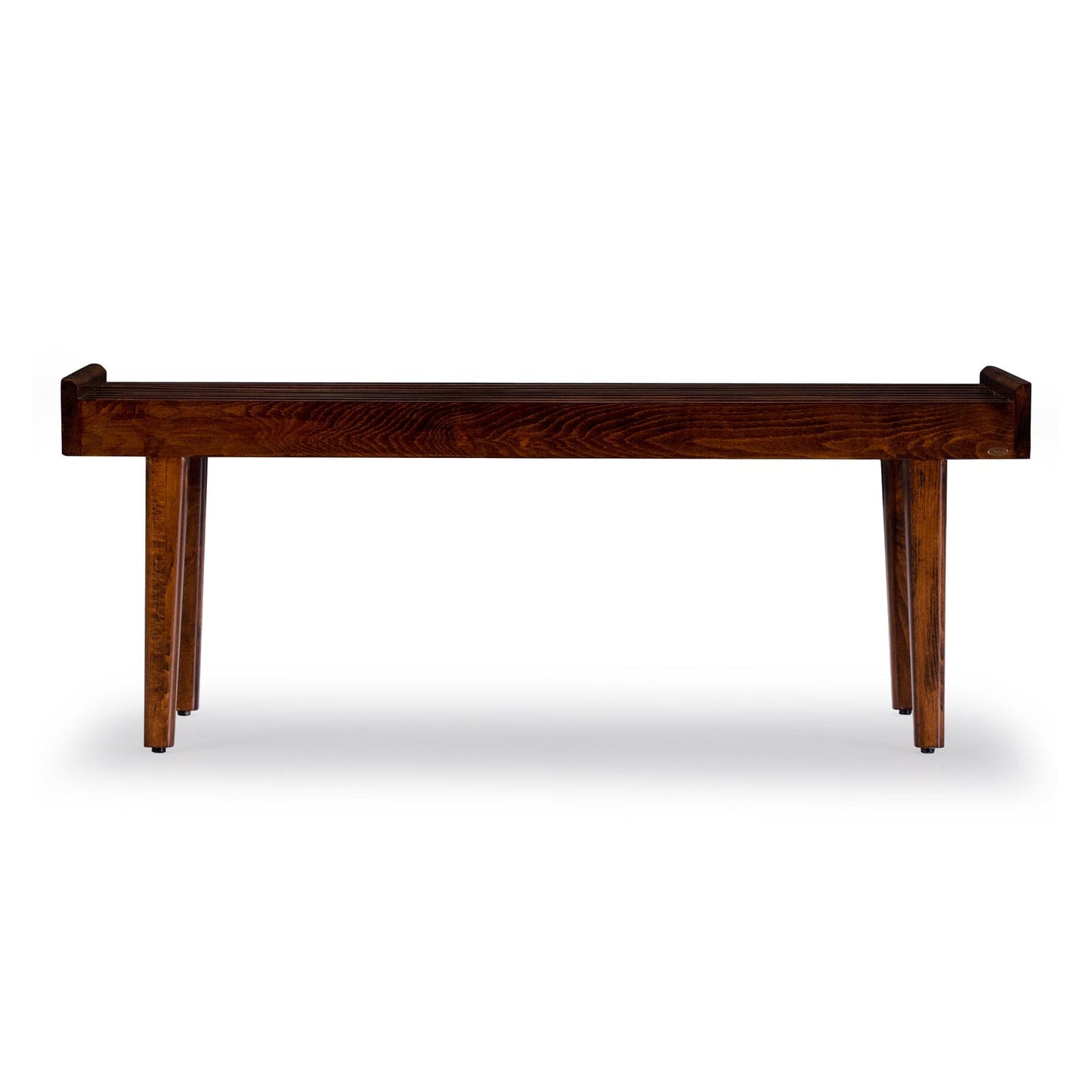 Solid Wood Bench in Dark Oak Finish