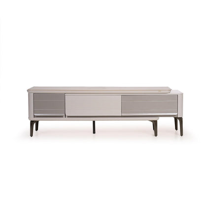 Extendable TV Unit with Marble Finished Top
