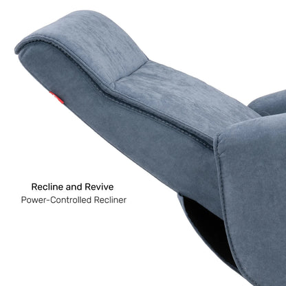 Tweed 1 Seater Power Swivel Recliner