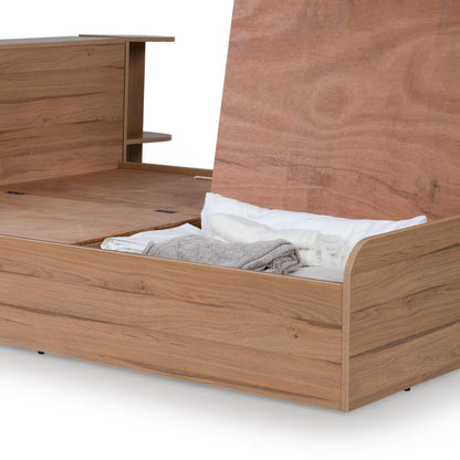 King Size Bed with Storage & Headboard Extensions