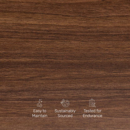 Study Desk in Walnut Finish