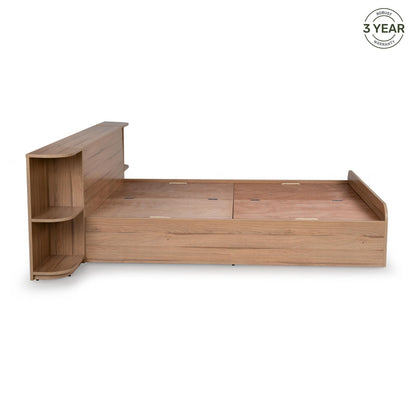 King Size Bed with Storage & Headboard Extensions