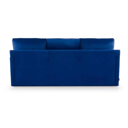 Corduroy Sofa Cum Bed in Midnight Blue