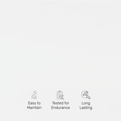3 Door Wardrobe in Frosty White