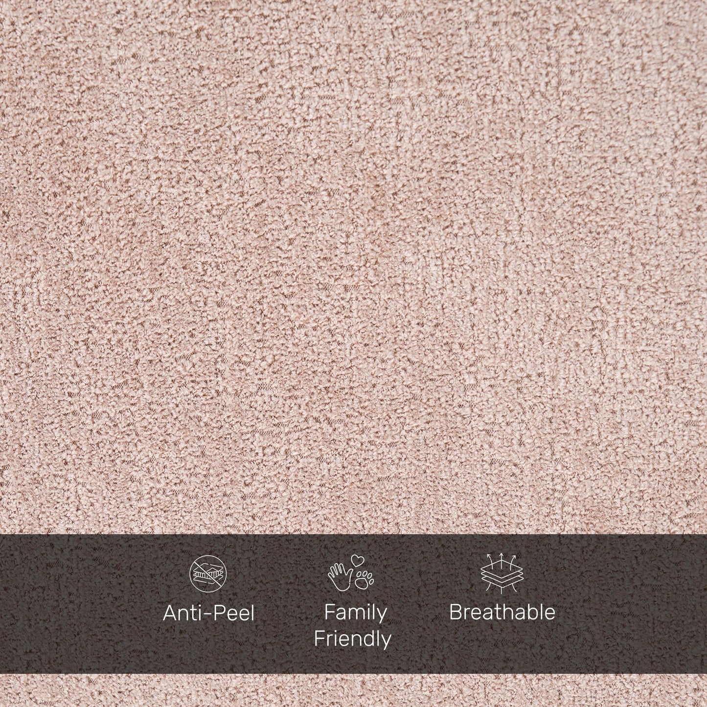 Fabric 1 Seater Sofa in Smokey Taupe