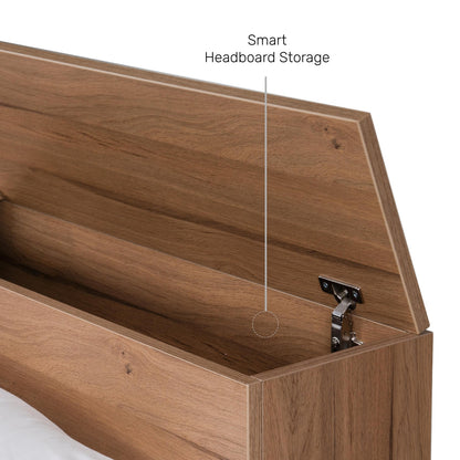 Single Bed with Storage Headboard Extensions