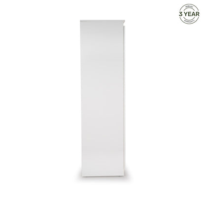 3 Door Wardrobe in Frosty White