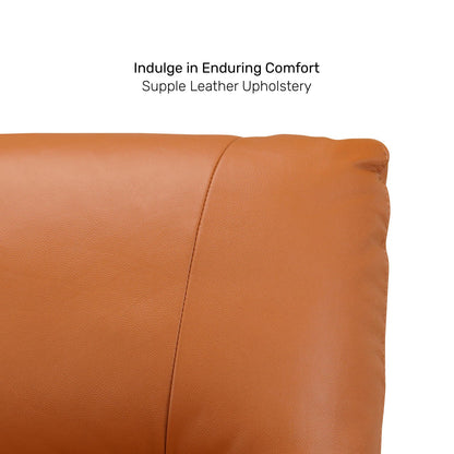Leather 1 Seater Power Recliner with Charging Ports