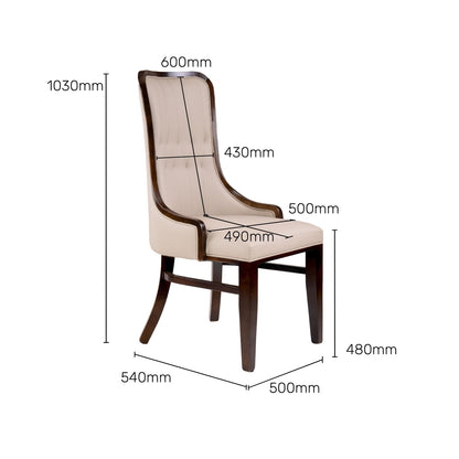 8 Seater Dining Set with Marble Finished Top