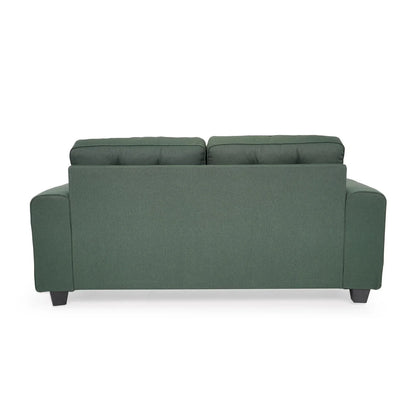 Linen 3 Seater Sofa in Fern Green